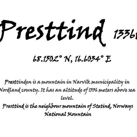 Presttind - Studio Apartment With Free Parking Narvik Exterior foto